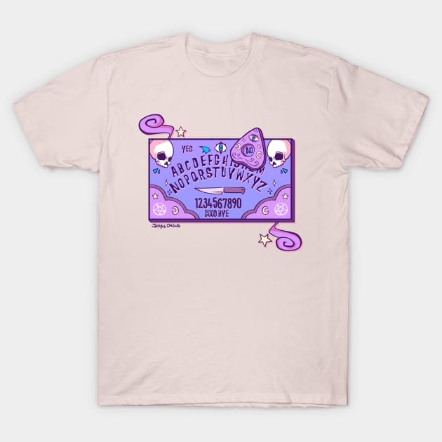 Ouija T-Shirt by jekylldraws